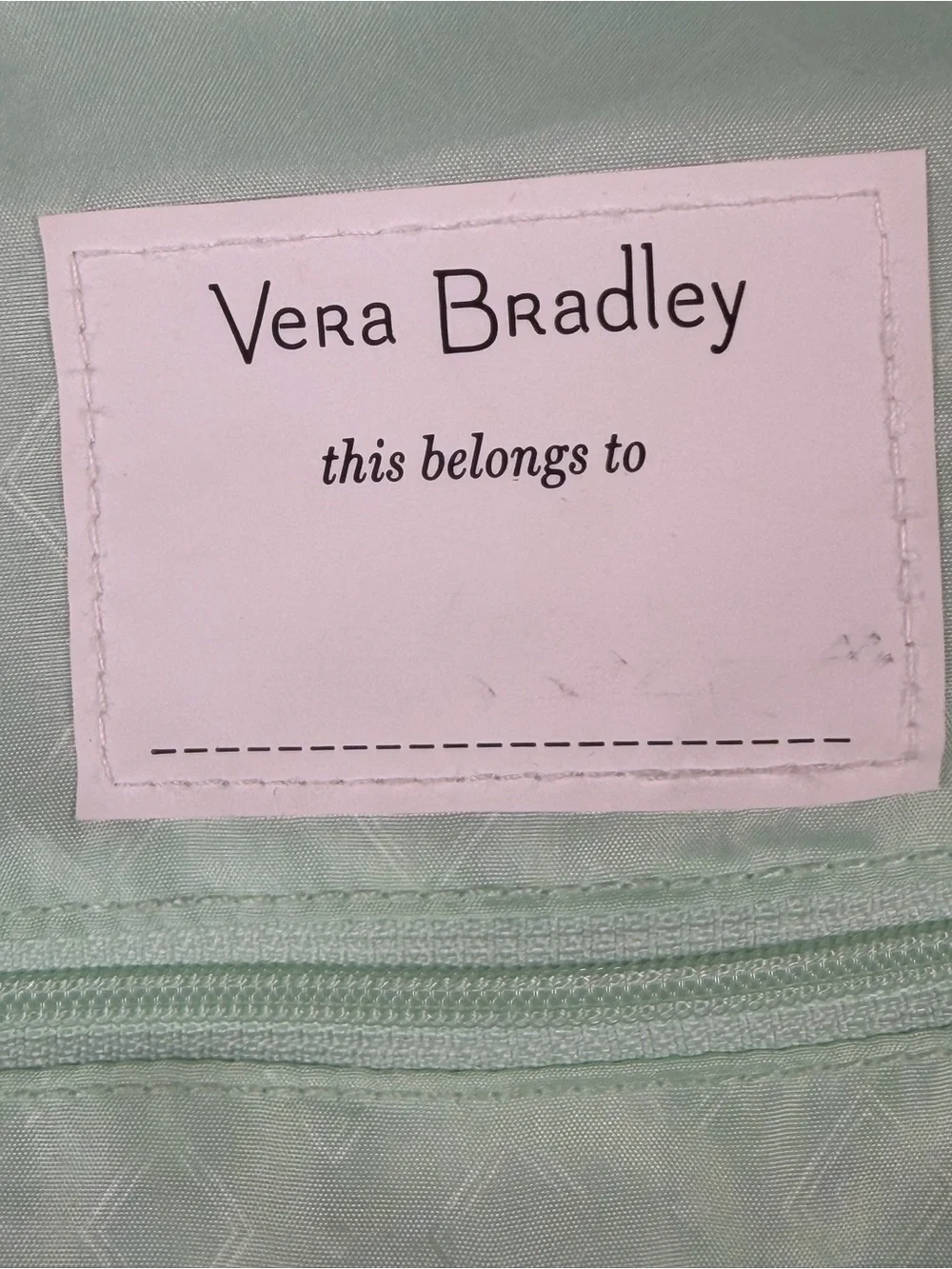 Vera Bradley Large  Quilted Travel Laptop Backpack Blue Floral Carry On